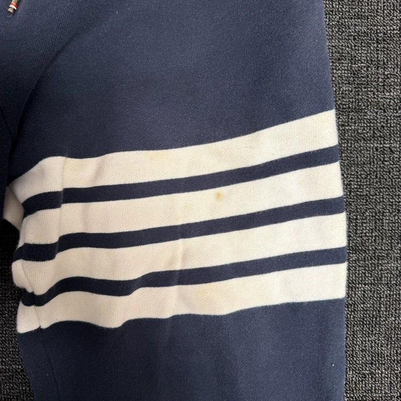 Thom Browne Thom Browne Navy Pants Size 0 Size US 26 / EU 42 - 6 Thumbnail