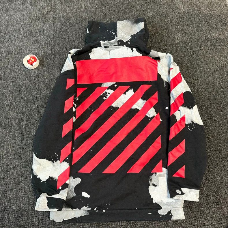 Off-White Off White OW Rendered Zip-Up Hoodie Size US XS / EU 42 / 0 - 2 Thumbnail