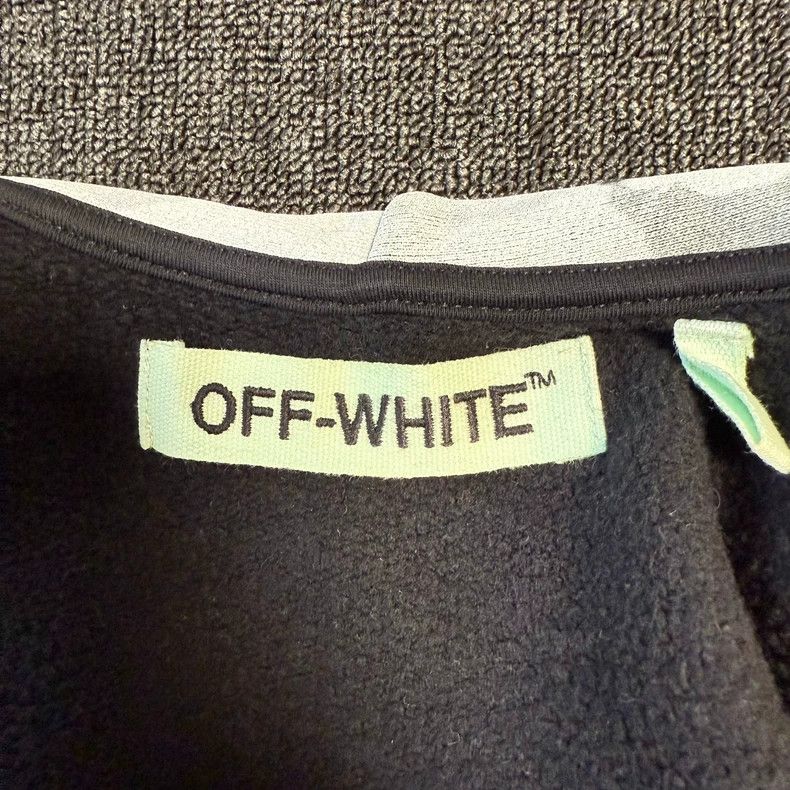 Off-White Off White OW Rendered Zip-Up Hoodie Size US XS / EU 42 / 0 - 5 Thumbnail