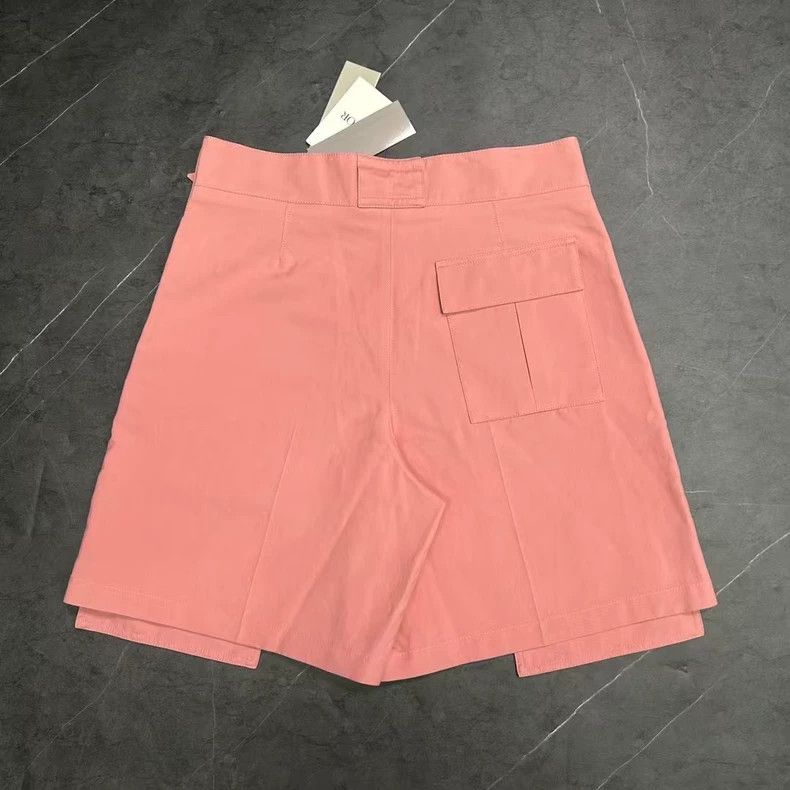 Dior DIOR Men's Pink Cotton Shorts with Buckle Size US 44 / EU 60 - 2 Thumbnail