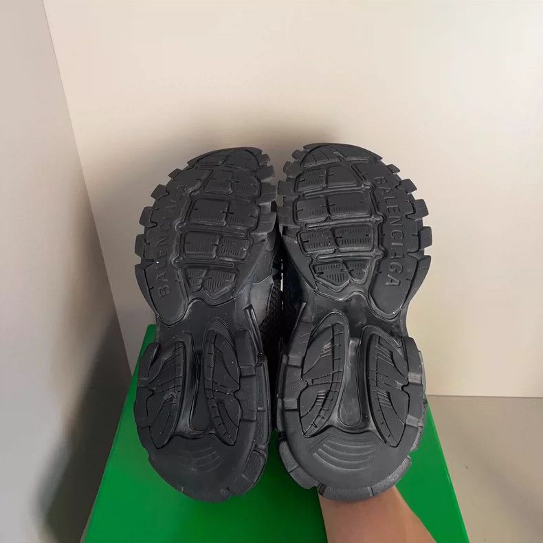 Balenciaga Balenciaga Track 3.0 Black Sneakers Size US 10 / EU 43 - 3 Thumbnail