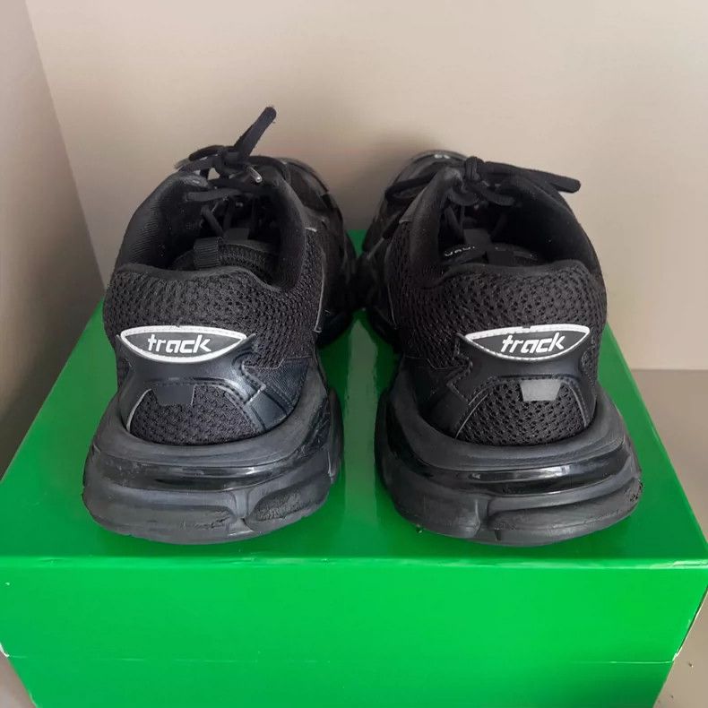 Balenciaga Balenciaga Track 3.0 Black Sneakers Size US 10 / EU 43 - 4 Thumbnail