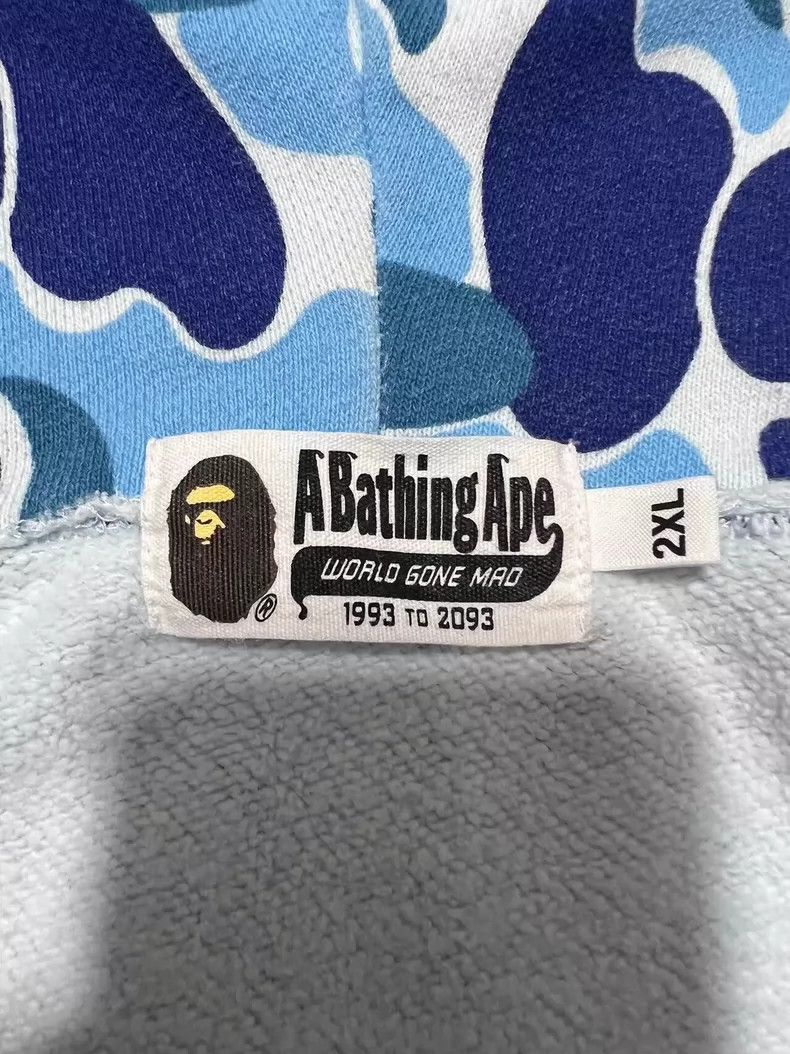 Bape BAPE Shark Camo Hoodie XXL Rare Size Size US XXL / EU 58 / 5 - 4 Thumbnail