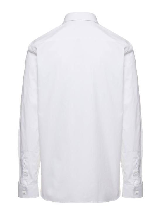 Burberry BURBERRY Men Shirts 8071465A1464 White Size US L / EU 52-54 / 3 - 2 Thumbnail