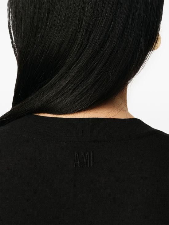 AMI AMI Women Mid Skirts FDR271 JE0101001 Black Size S / US 4 / IT 40 - 2 Thumbnail