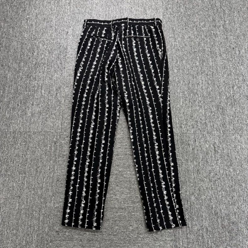 Alexander McQueen Alexander Mcqueen Embroidered Stripe Casual Pants-yf Size US 44 / EU 60 - 2 Thumbnail