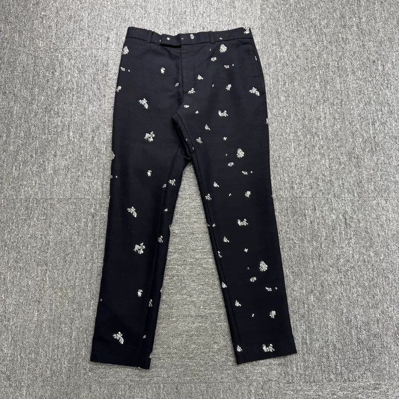 Alexander McQueen Alexander Mcqueen Embroidered Casual Pants-yf Size US 44 / EU 60 - 2 Thumbnail