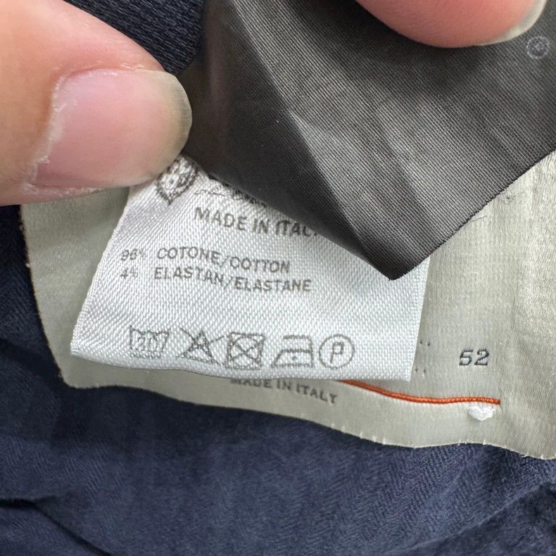 Ermenegildo Zegna Loro Piana Deep Blue Casual Pants-yf Size US 44 / EU 60 - 3 Thumbnail