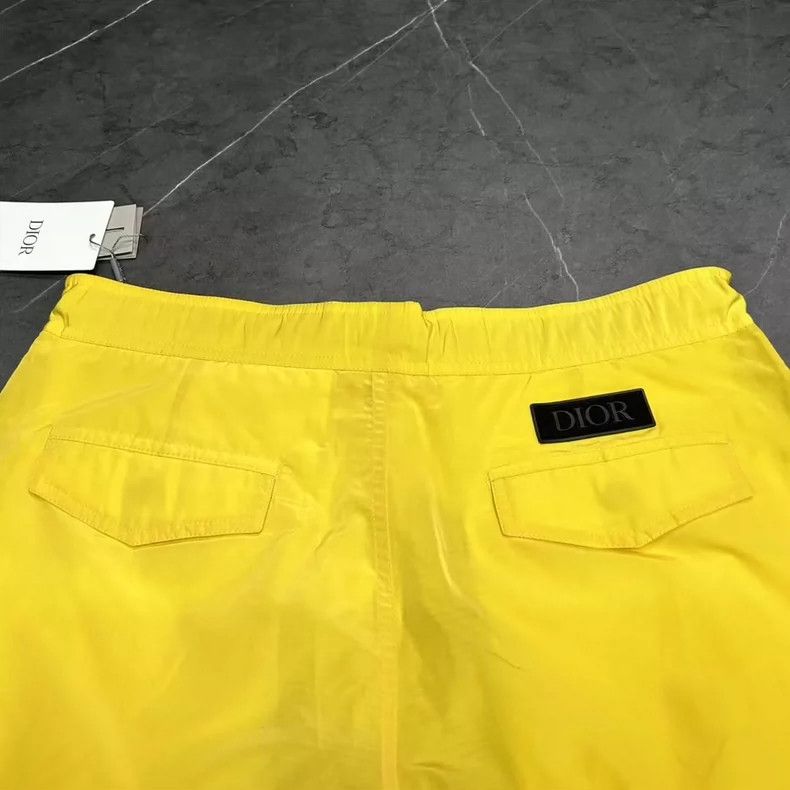 Dior DIOR Yellow Casual Drawstring Shorts for Men-yf Size US 44 / EU 60 - 7 Thumbnail