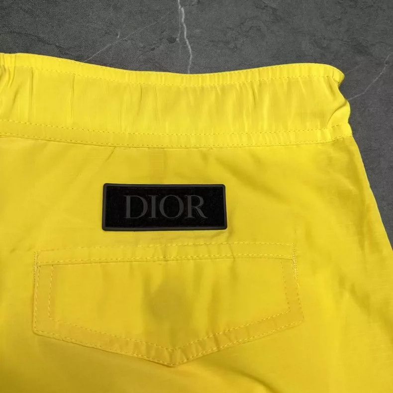 Dior DIOR Yellow Casual Drawstring Shorts for Men-yf Size US 44 / EU 60 - 6 Thumbnail
