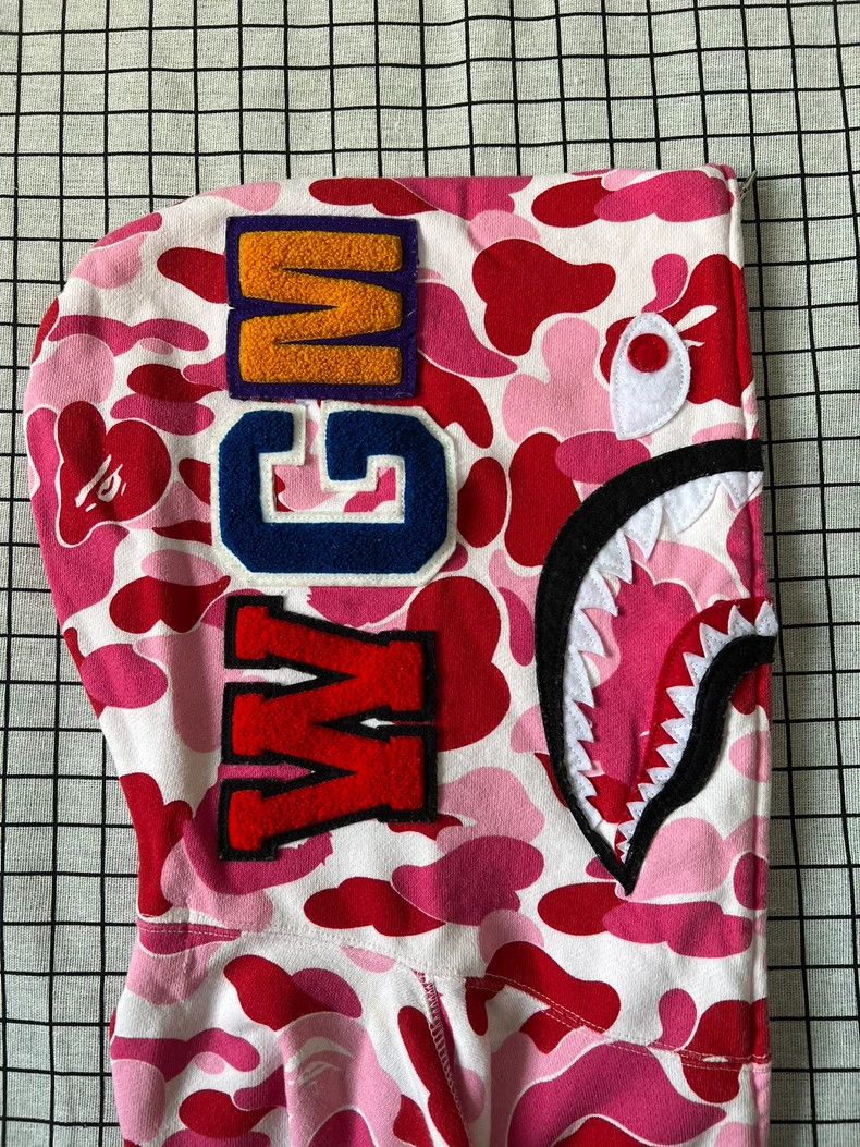 Bape Bape Shark Camo Hoodie Size M Size US M / EU 48-50 / 2 - 3 Thumbnail