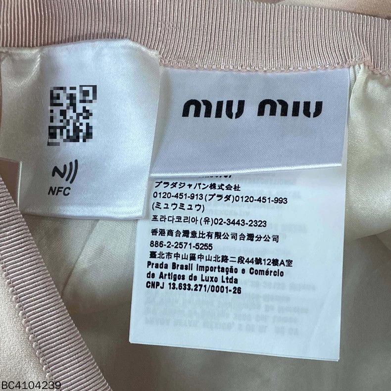 Miu Miu Pink Rhinestone Mini Skirt by Miu Miu Size 40" / US 18 - 6 Thumbnail