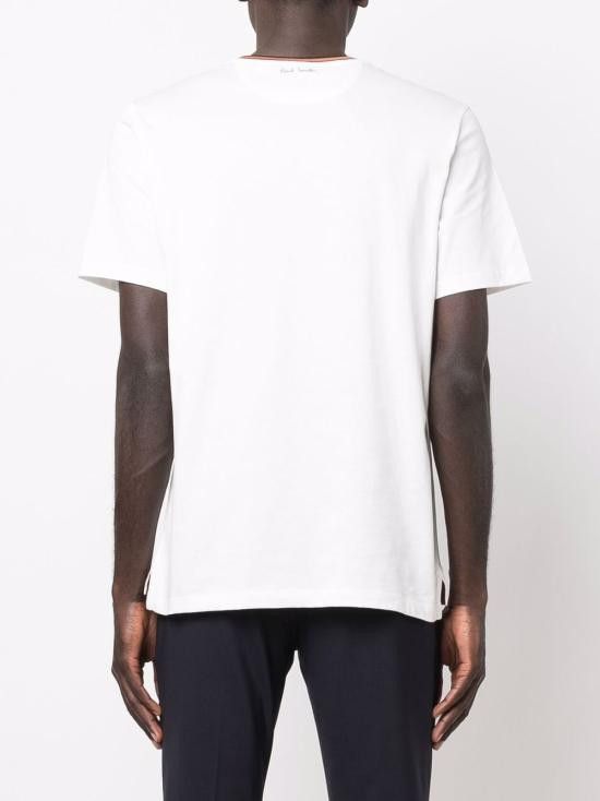 Paul Smith PAUL SMITH Men T-Shirts M1R697PS H0008401 White Size US M / EU 48-50 / 2 - 2 Thumbnail
