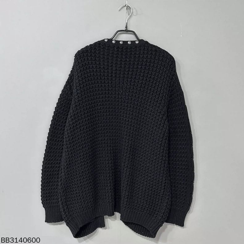 Yves Saint Laurent Saint Laurent Knit Cardigan with Studs Size XS / US 0-2 / IT 36-38 - 3 Thumbnail