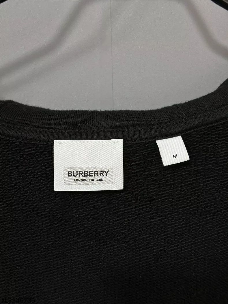 Burberry Black Logo Printed Hooded Jacket Size M / US 6-8 / IT 42-44 - 4 Thumbnail