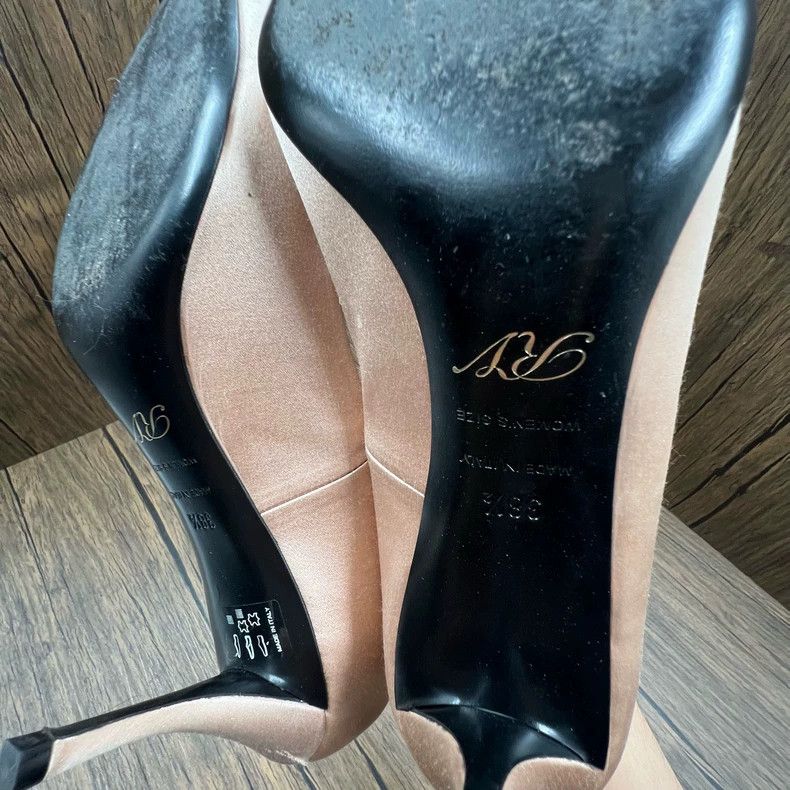Roger Vivier Roger Vivier Pink Satin High Heels Size 38.5 Size US 8 / IT 38 - 6 Thumbnail