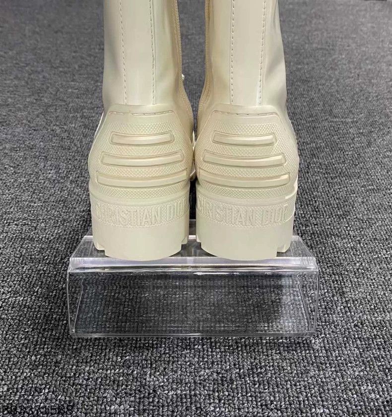 Dior Dior Shell Toe Tall Boots Size 37 Size US 6 / IT 36 - 5 Thumbnail