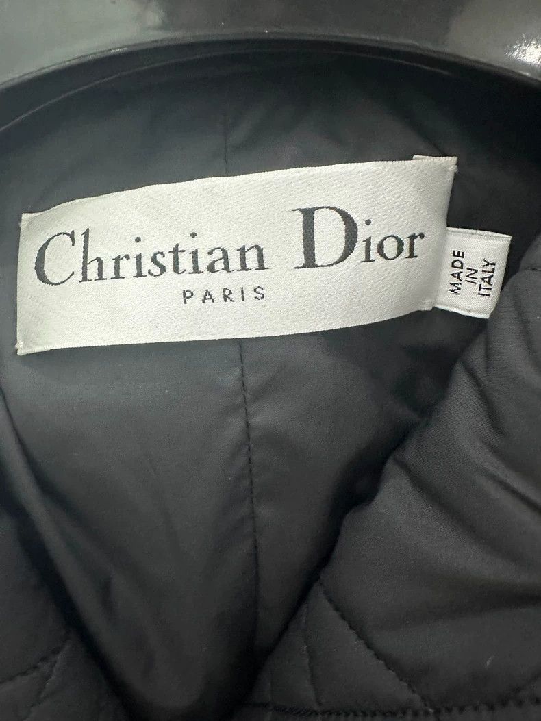 Dior Dior Quilted Black Cotton Jacket Size XS / US 0-2 / IT 36-38 - 2 Thumbnail