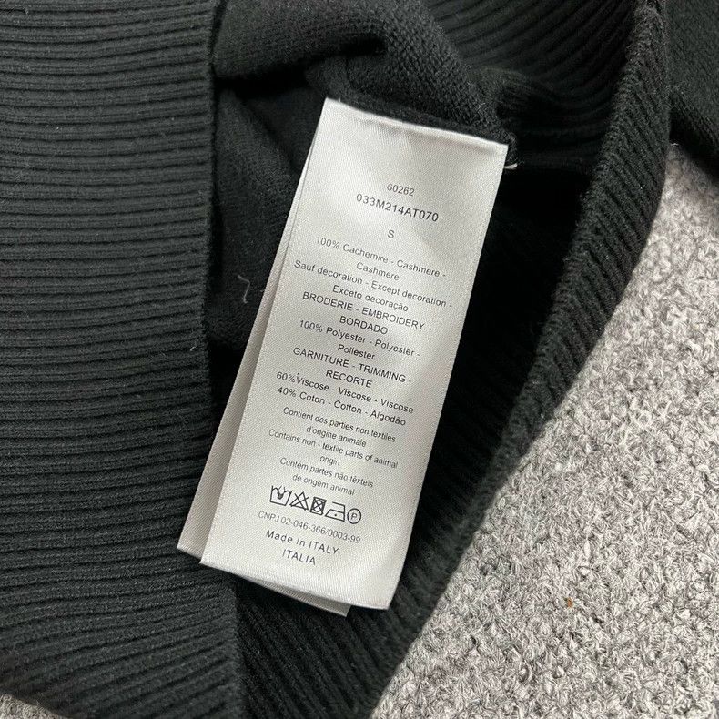 Dior Dior Logo Cashmere Cardigan Size S Size S / US 4 / IT 40 - 7 Thumbnail