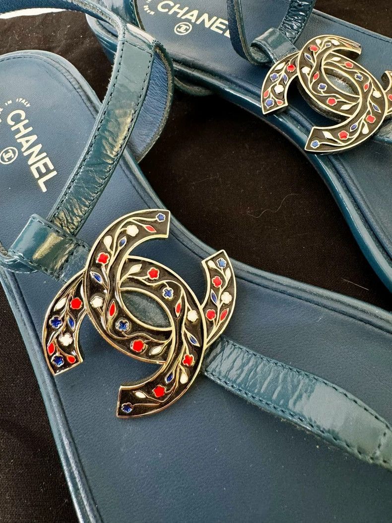 Chanel Chanel New Sandals Size 38 Never Worn Size US 8 / IT 38 - 2 Thumbnail