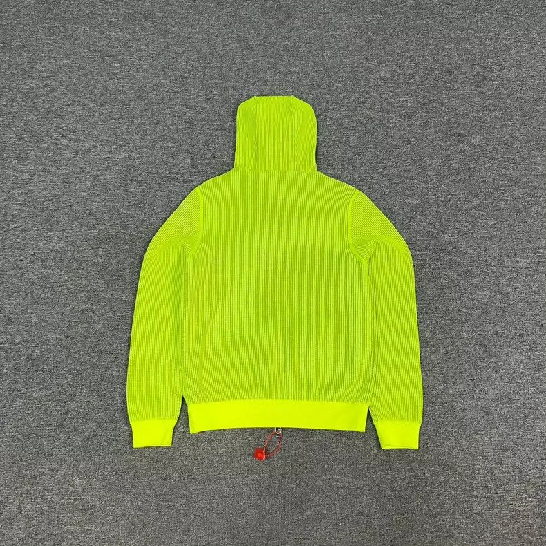 Moncler Genius Moncler Fluorescent Green Hooded Jacket Size L / US 10 / IT 46 - 2 Thumbnail