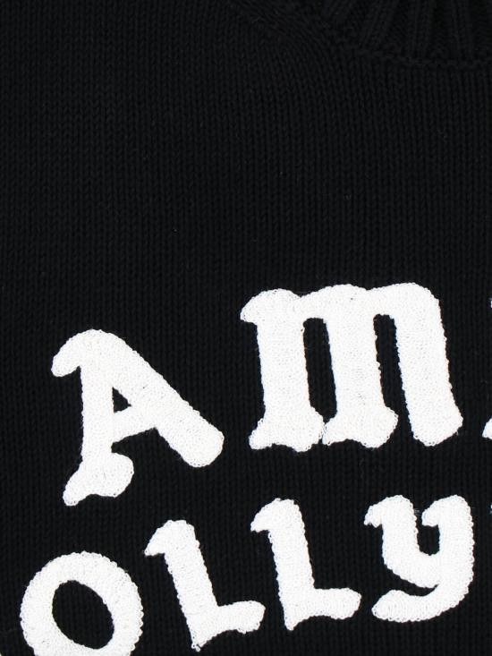 Amiri AMIRI Men Sweater AMKNCW1094 BLACK Black Size US M / EU 48-50 / 2 - 4 Thumbnail