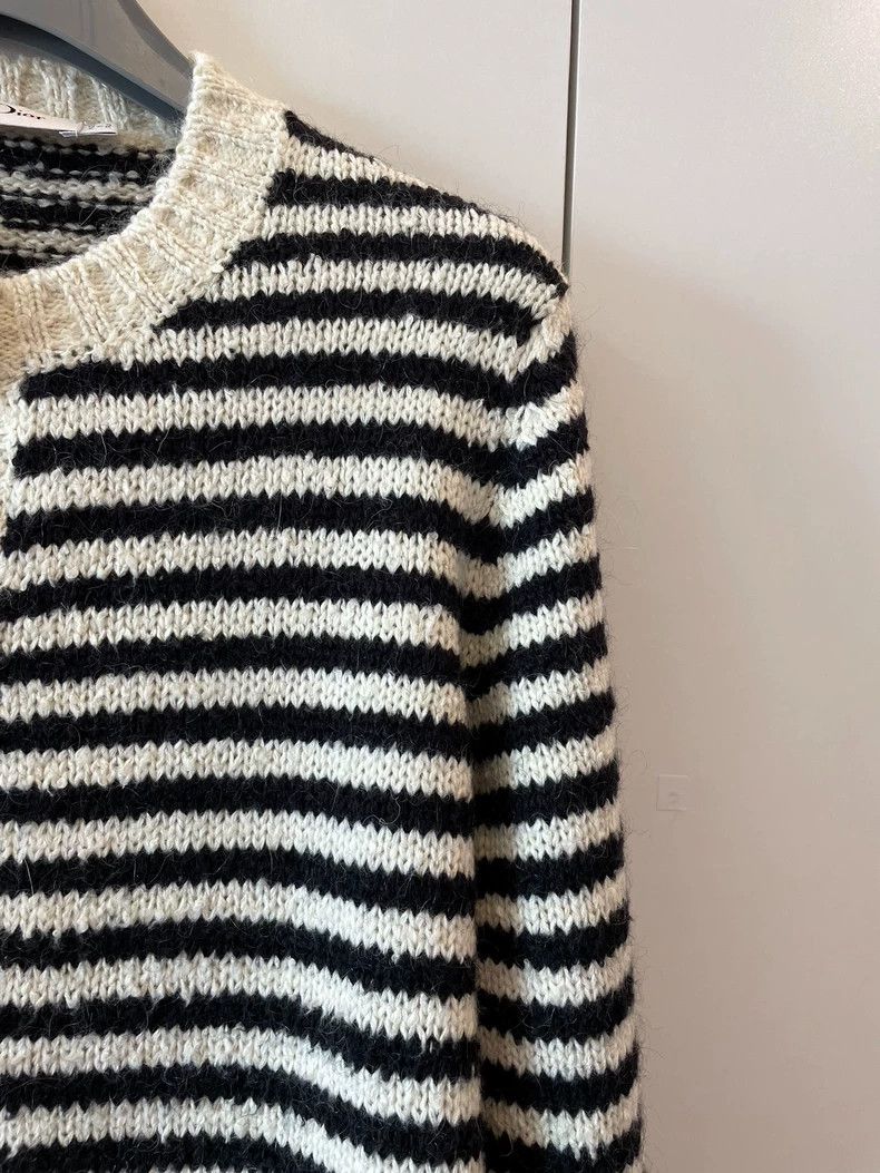 Dior Dior Striped Cardigan Sweater Coat Size M / US 6-8 / IT 42-44 - 2 Thumbnail