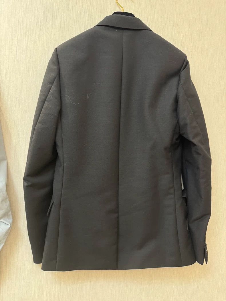 Bottega Veneta Black Wool Blazer and Pants Suit Set Size XS / US 0-2 / IT 36-38 - 3 Thumbnail