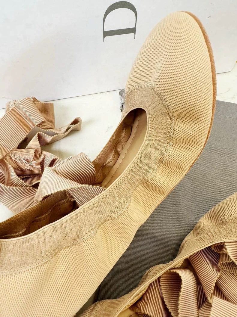 Dior Dior Ballet Flats Size 34.5 Brand New Size US 4 / IT 34 - 2 Thumbnail