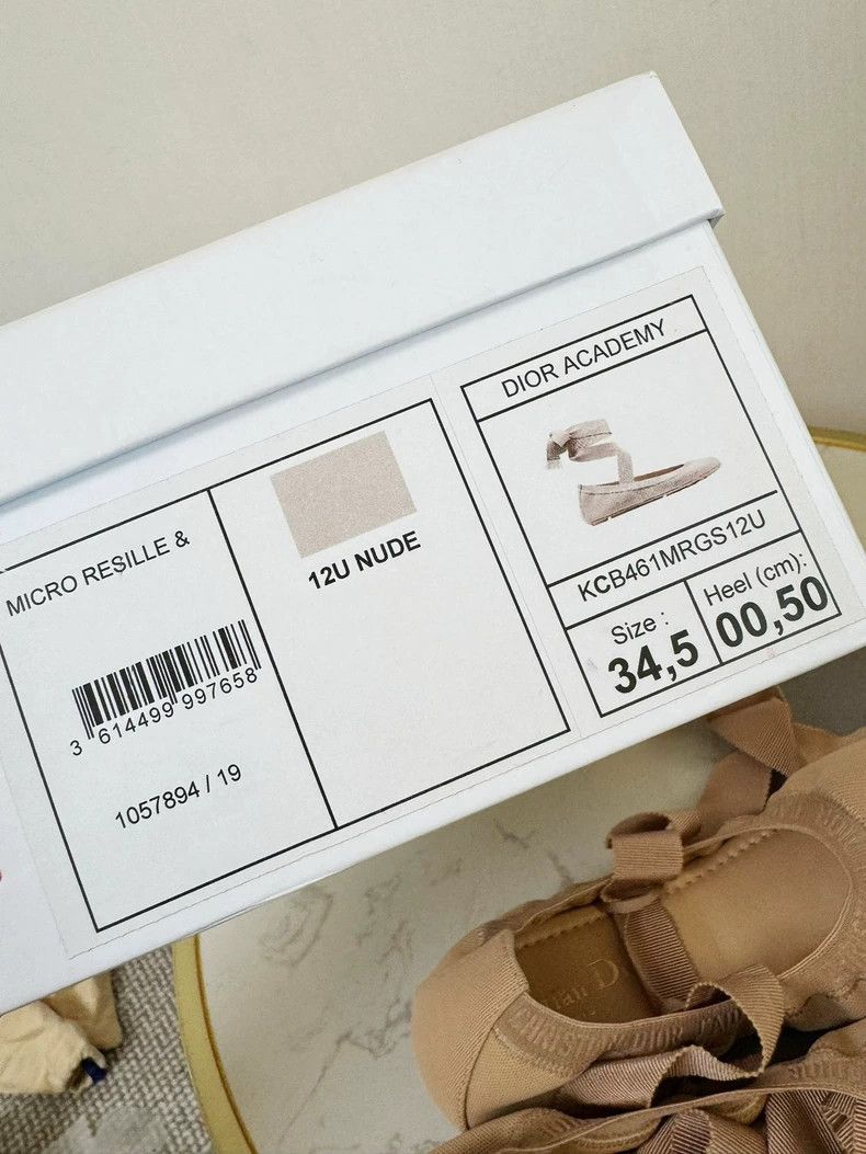 Dior Dior Ballet Flats Size 34.5 Brand New Size US 4 / IT 34 - 7 Thumbnail