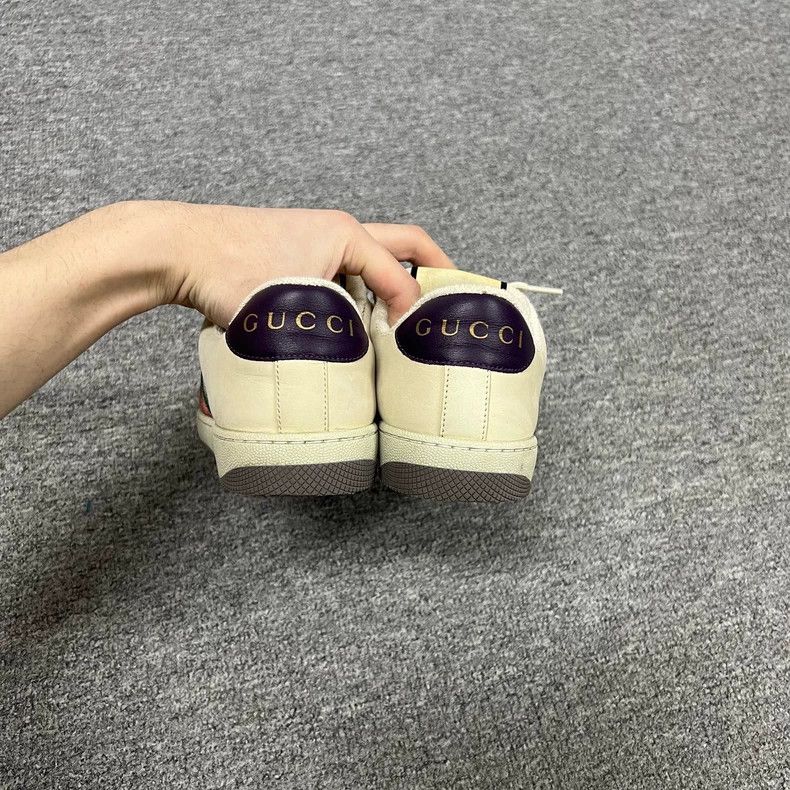 Gucci Gucci Classic Dirty Sneakers in Beige Color Size US 7 / IT 37 - 5 Thumbnail