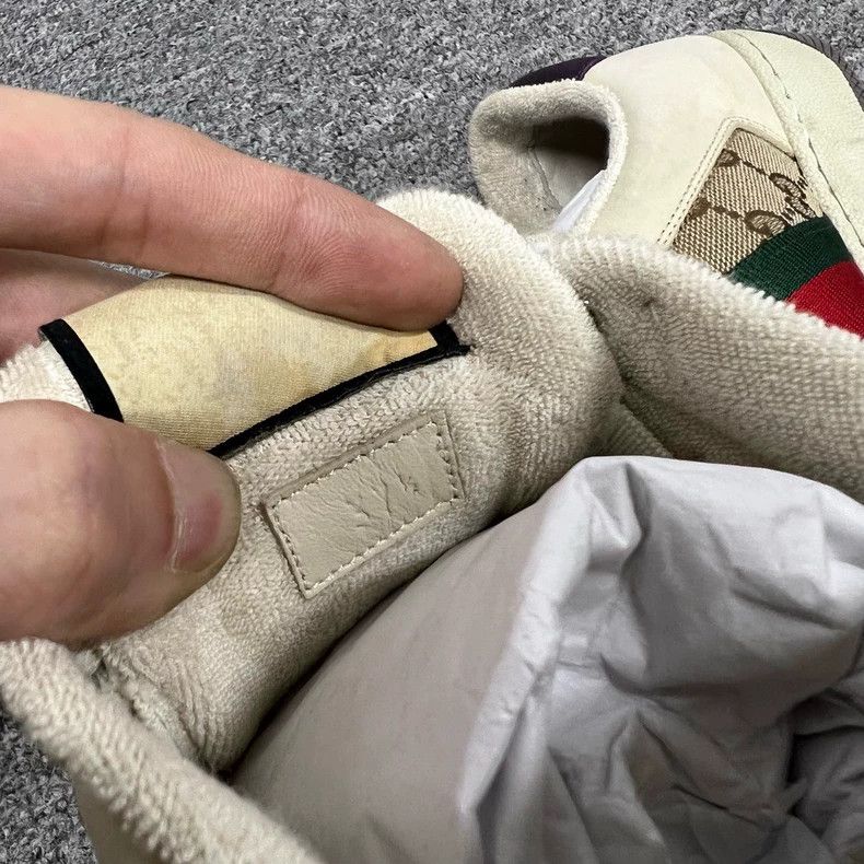 Gucci Gucci Classic Dirty Sneakers in Beige Color Size US 7 / IT 37 - 7 Thumbnail