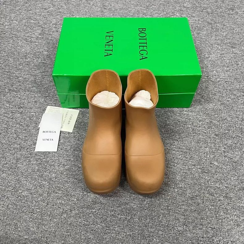 Bottega Veneta Bottega Veneta Rubber Rain Boots Size US 8 / IT 38 - 3 Thumbnail
