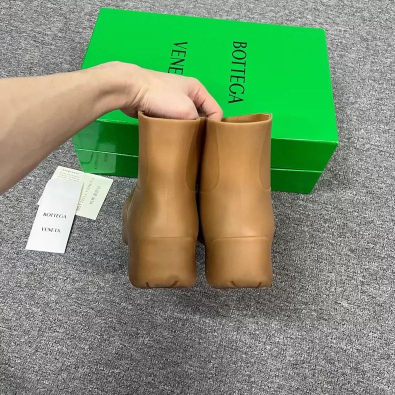 Bottega Veneta Bottega Veneta Rubber Rain Boots Size US 8 / IT 38 - 5 Thumbnail