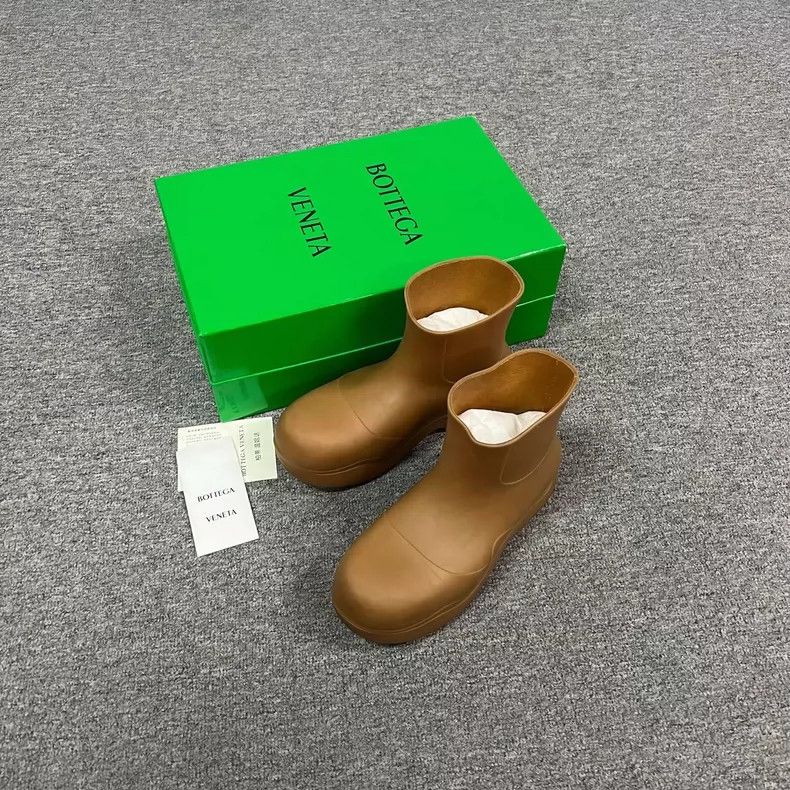 Bottega Veneta Bottega Veneta Rubber Rain Boots Size US 8 / IT 38 - 2 Thumbnail