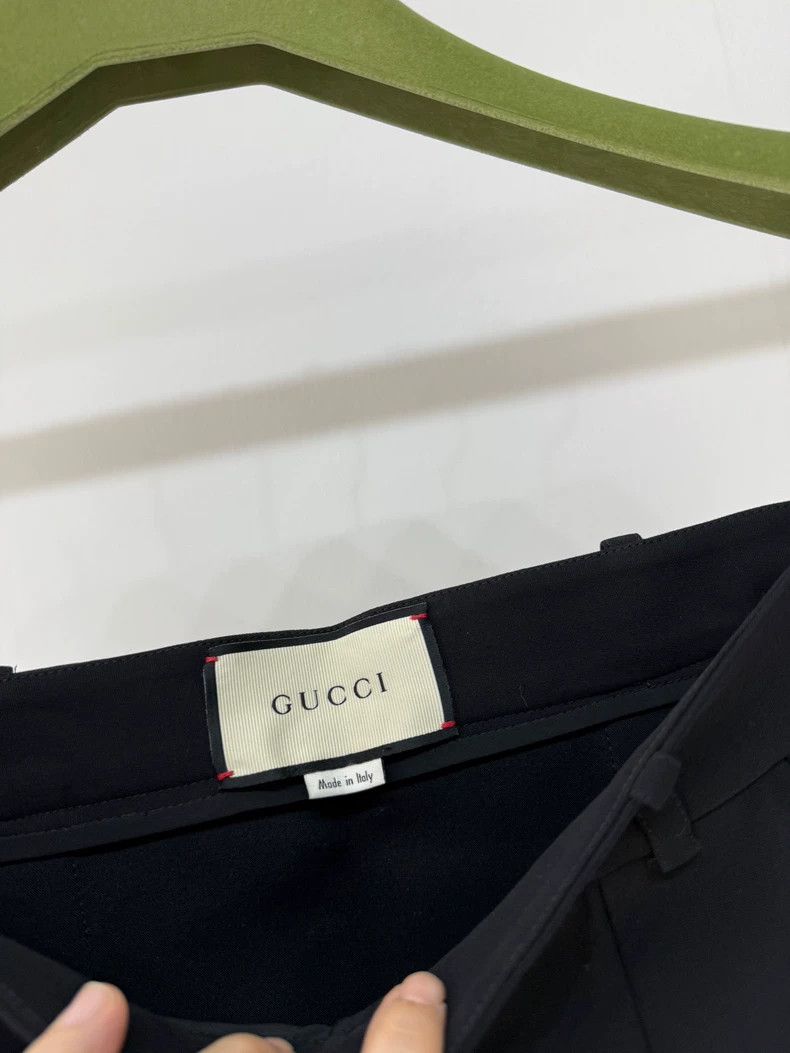 Gucci Gucci Pleated Logo Skirt Size 38 Size 38" / US 16 / IT 52 - 4 Thumbnail