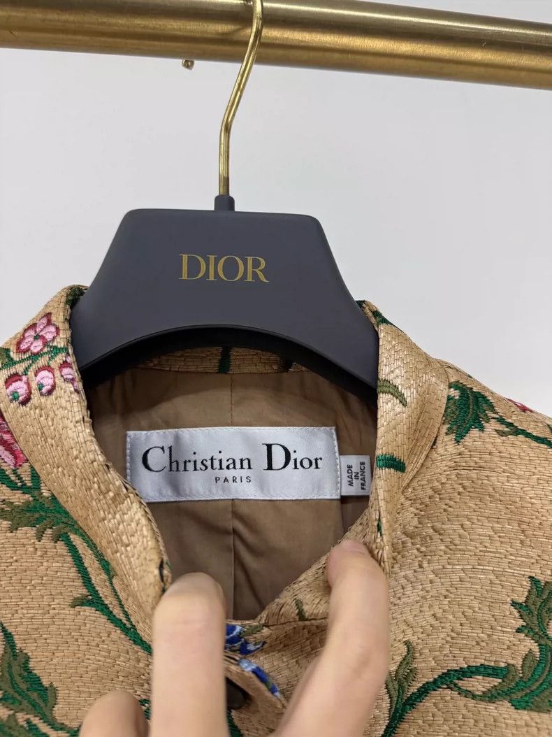 Dior New Dior Embroidered Chinese Style Coat Size XS / US 0-2 / IT 36-38 - 4 Thumbnail
