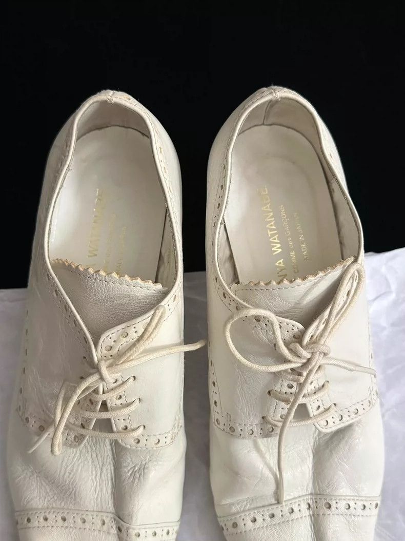 Junya Watanabe Junya Watanabe White Heeled Shoes Size US 7 / IT 37 - 6 Thumbnail