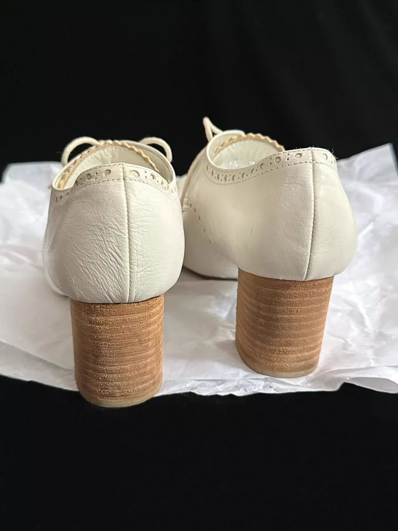 Junya Watanabe Junya Watanabe White Heeled Shoes Size US 7 / IT 37 - 4 Thumbnail