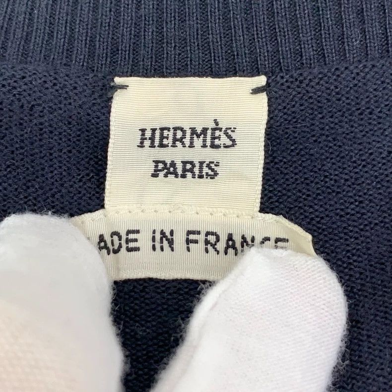 Hermes Hermes Color Block Chain Print Cardigan Sweater Size XXS / US 00 / IT 34 - 5 Thumbnail