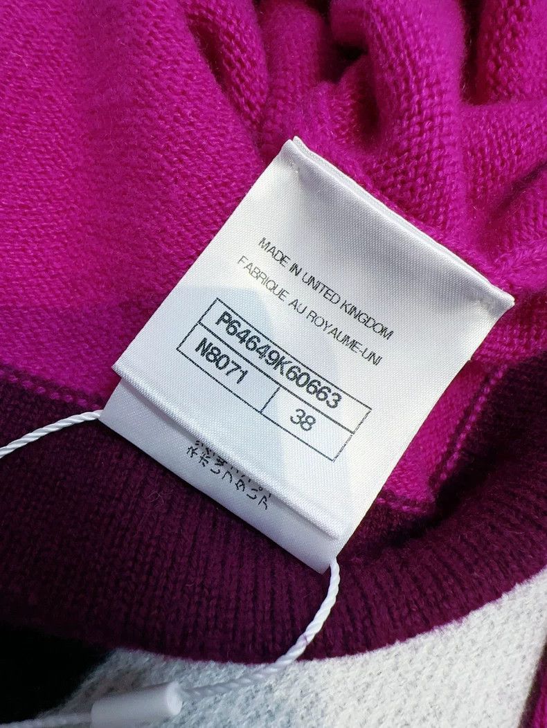 Chanel Chanel Purple Pockets Knitted Cardigan Sweater Size M / US 6-8 / IT 42-44 - 6 Thumbnail