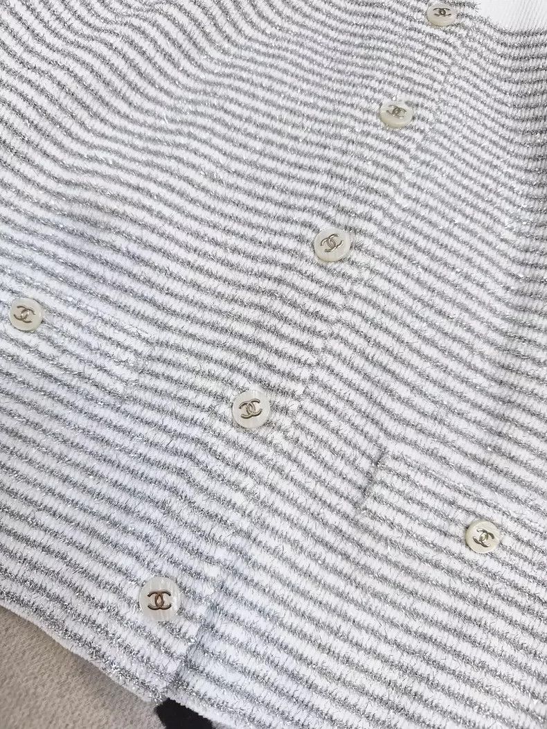 Chanel Chanel Coco Beach Long Sleeve Cardigan Size M / US 6-8 / IT 42-44 - 3 Thumbnail