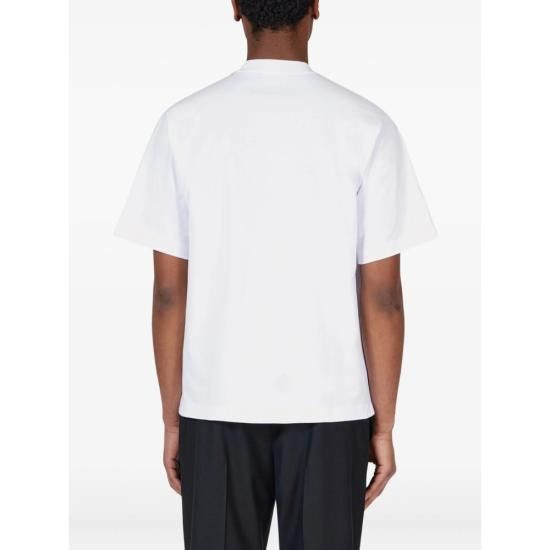 Salvatore Ferragamo SALVATORE FERRAGAMO Men T-Shirts 144859 0786470 BIANC WHITE Size US XL / EU 56 / 4 - 4 Thumbnail