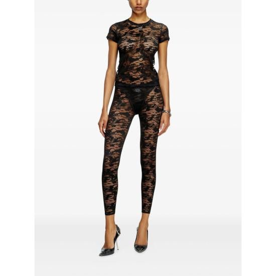 Diesel DIESEL Women Lounge Wear 0DRAK A18315 900 BLACK Size S / US 4 / IT 40 - 3 Thumbnail