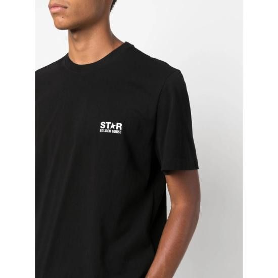 Golden Goose GOLDEN GOOSE Men T-Shirts GMP01220 P000879 80203 BLACK Size US S / EU 44-46 / 1 - 4 Thumbnail
