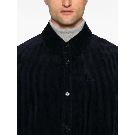 A.P.C. A.P.C. Men Long Tops COHBB H02976 IAK BLUE Size US XL / EU 56 / 4 - 5 Thumbnail