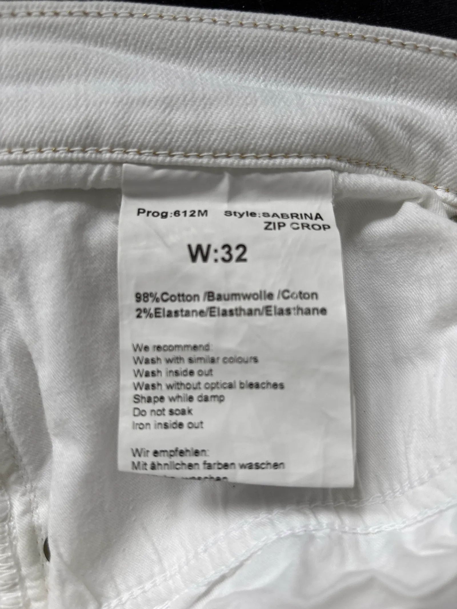 SAND Sand Sabrina Zip Crop Pants Size 24" / US 00 / IT 34 - 3 Thumbnail