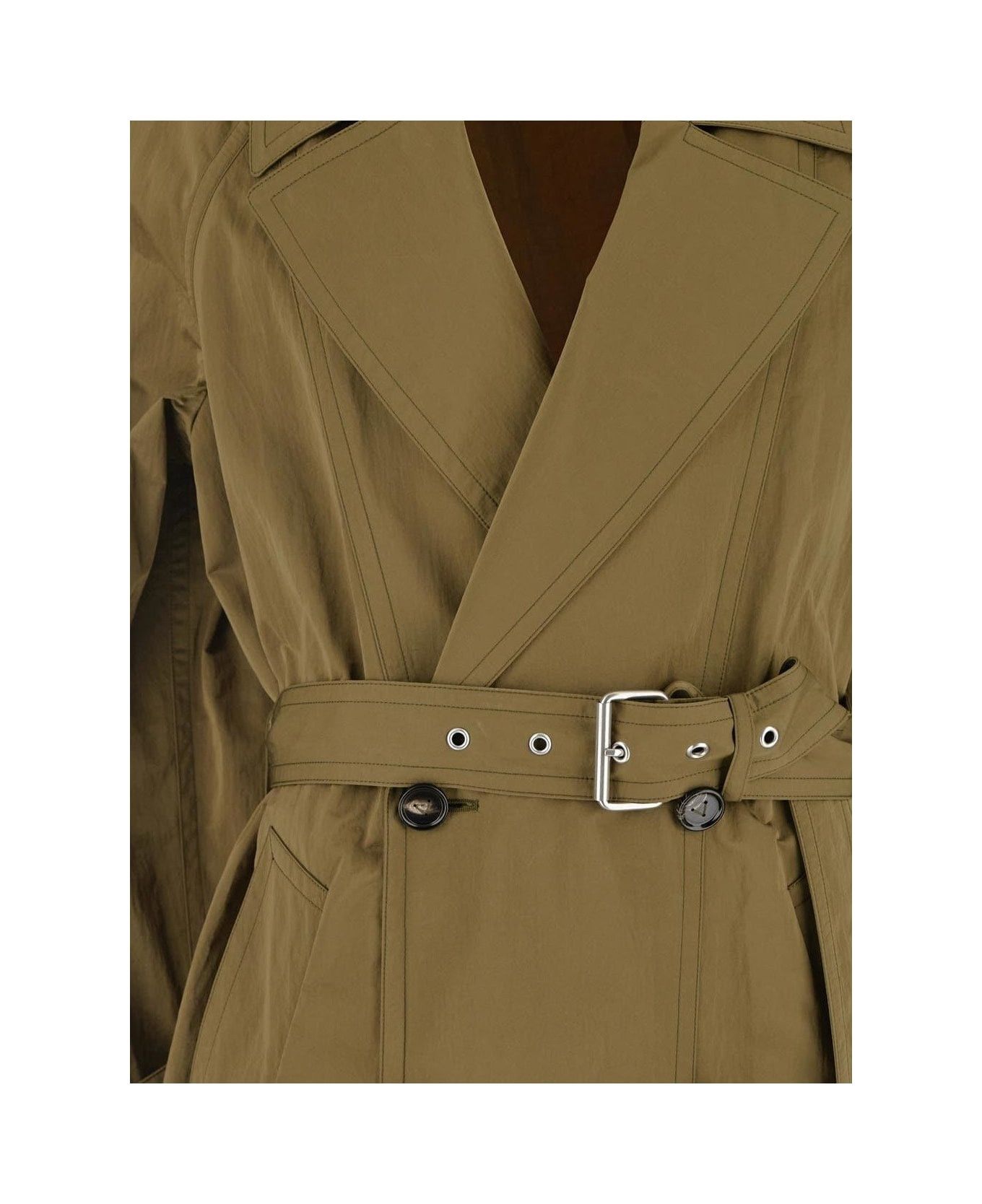 Bottega Veneta packable nylon trench coat Size US M / EU 48-50 / 2 - 3 Thumbnail