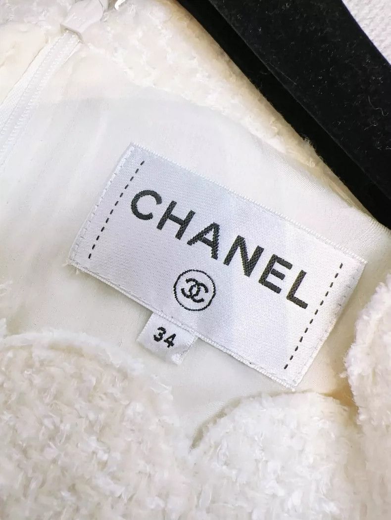 Chanel Chanel 20k Sleeveless Dress with Bow Size XS / US 0-2 / IT 36-38 - 6 Thumbnail