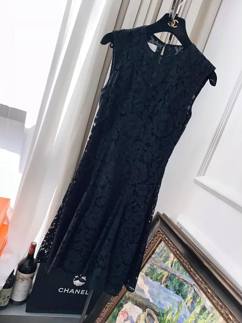 Valentino Valentino Black Lace Sleeveless Dress Size 38 Size S / US 4 / IT 40 - 2 Thumbnail